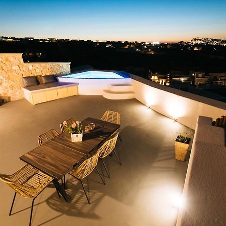 Amer Villa Santorini With Outdoor Hot Tub Вотон Экстерьер фото