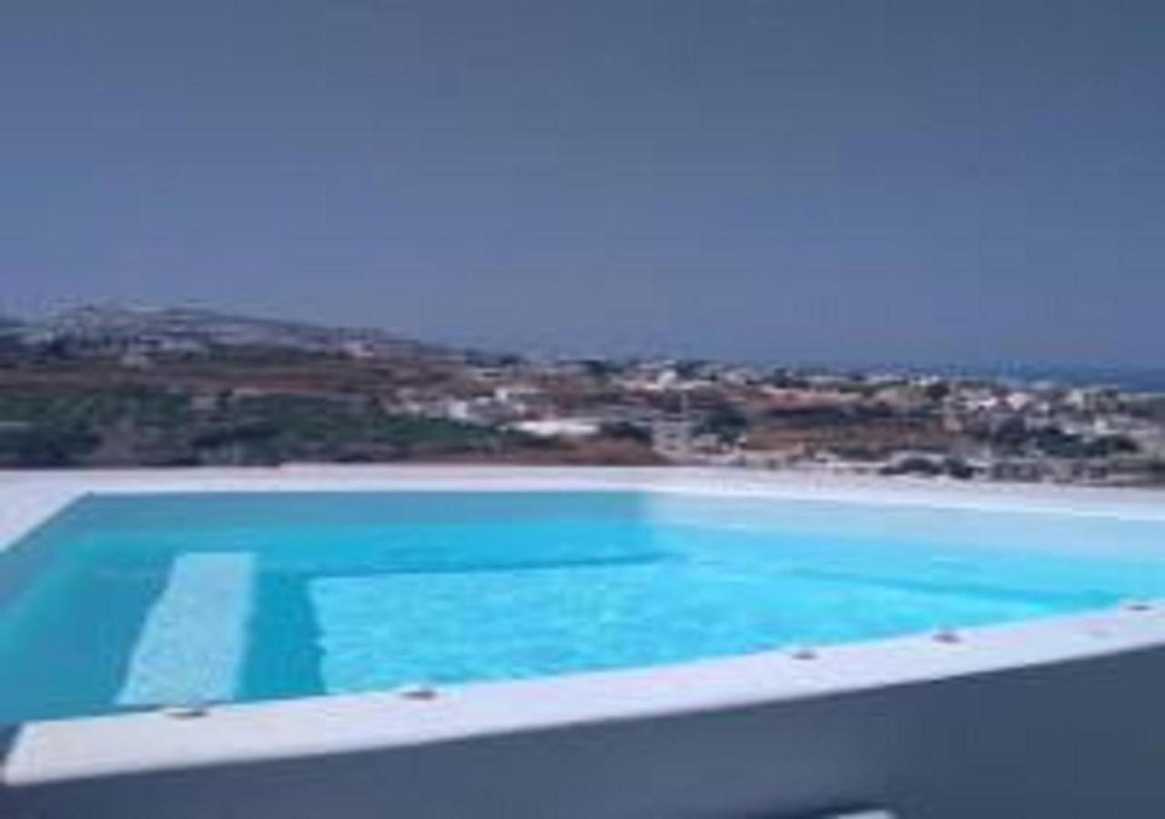 Amer Villa Santorini With Outdoor Hot Tub Вотон Экстерьер фото